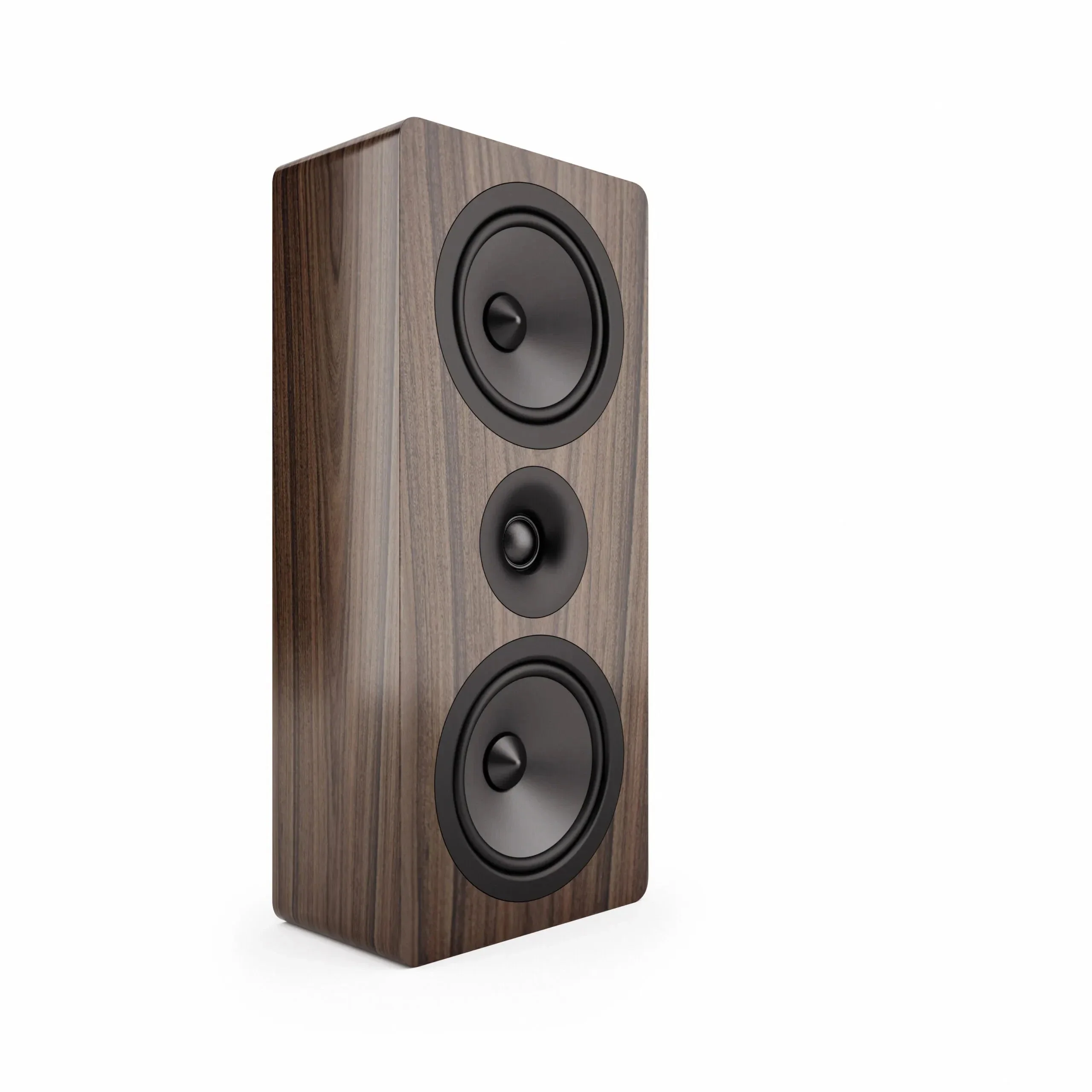 Acoustic Energy AE105 Single LCR Wall Mount Speaker - Walnut - Image 3