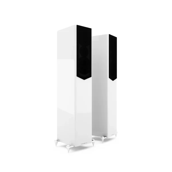 Acoustic Energy AE509 Floorstanding Speakers Pair Piano Gloss White - Image 2