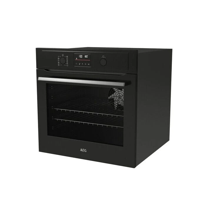 AEG 3000 Series BPX53506EB Surround Cook Electric Single Built in Oven with Retractable Dials in Black - Image 5
