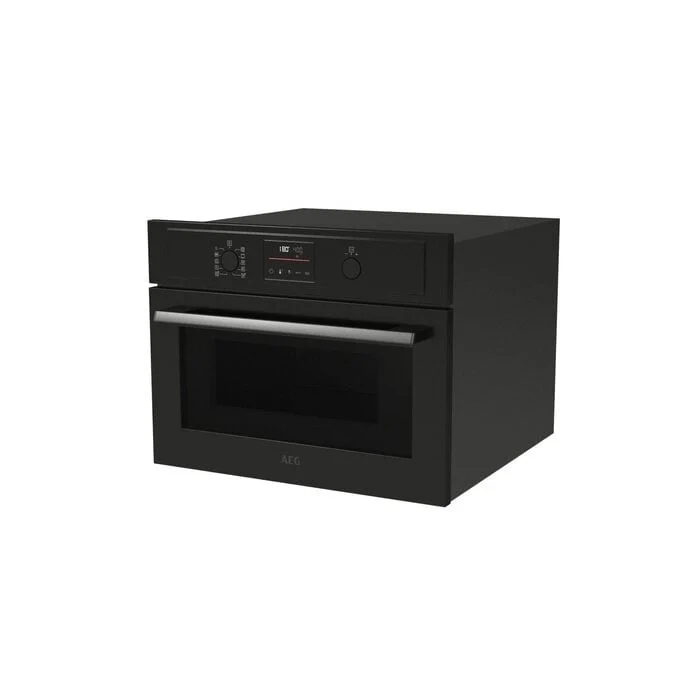 AEG 3000 Series KMX365060B Combi Quick Compact Built In Electric Oven with Microwave Black - Image 3