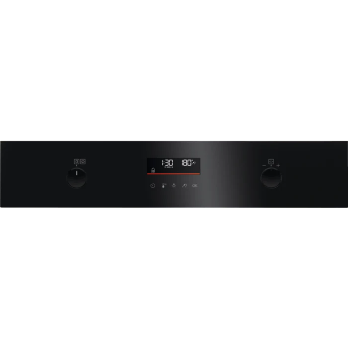 AEG 6000 BPK556260B SteamBake Pyrolytic Built-In Electric Single Oven Black - Image 2
