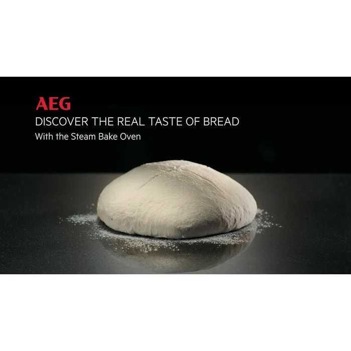AEG 6000 Series BCE556060M Steam Bake Electric Single Built in Oven with Retractable Dials in Stainless Steel - Image 6