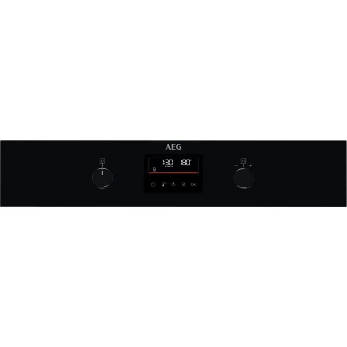 AEG 6000 Series BEB335061B Surround Cook Electric Single Built in Oven with Retractable Dials in Black - Image 3