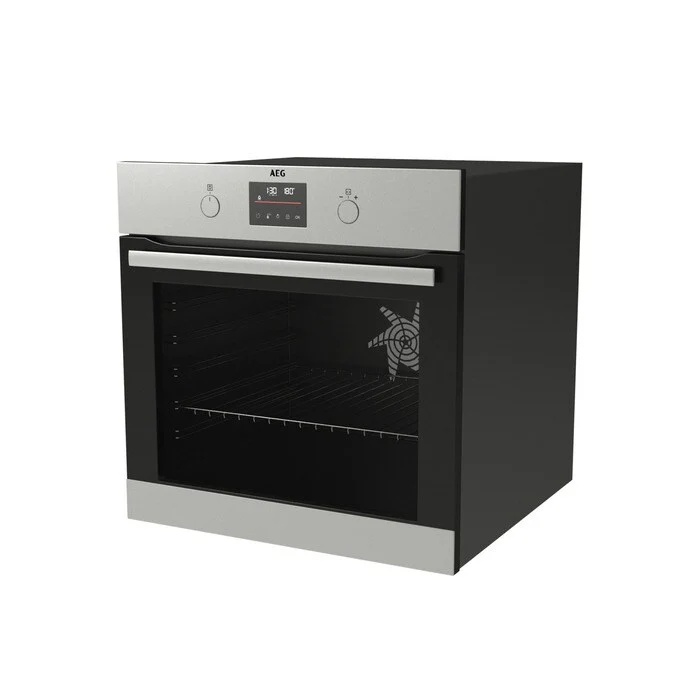AEG 6000 Series BEB335061W Surround Cook Electric Single Built in Oven with Retractable Dials in White - Image 6