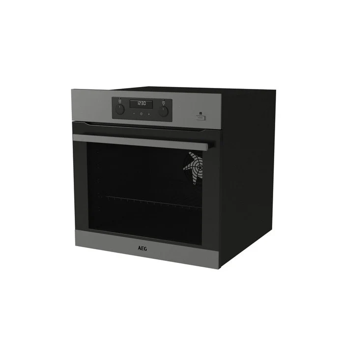 AEG 6000 Series BES355010M Steam Bake Electric Single Built in Oven with Retractable Dials in Stainless Steel - Image 9