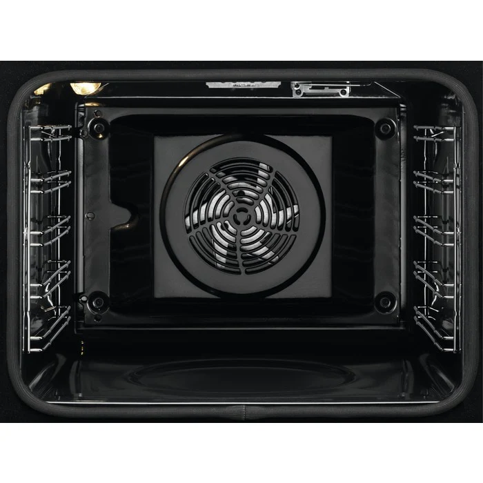AEG 6000 Series BPK355061B Steam Bake Electric Single Built in Oven with Retractable Dials in Black - Image 2