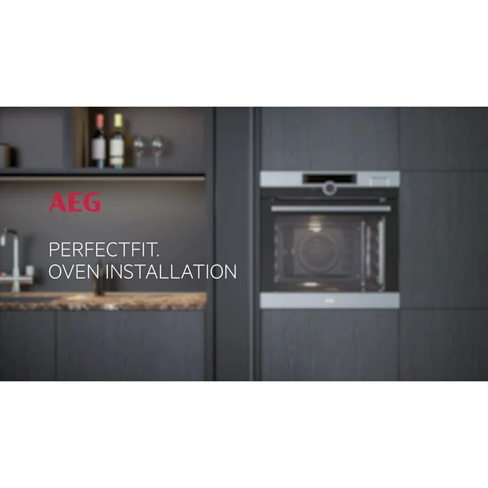 AEG 6000 Series BPS555060W Steam Bake Electric Single Built In Oven with Retractable Dials in White - Image 10