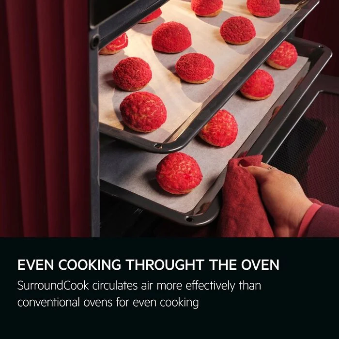 AEG 6000 Series CombiQuick TK6NK501B Compact Built in Microwave Combination Oven Black - Image 9