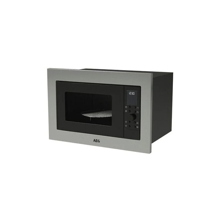 AEG 6000 Series MSE2527DM Built In Microwave Oven With Grill in Stainless Steel - Image 2
