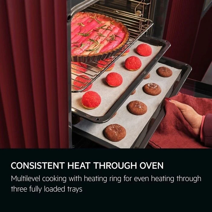 AEG 6000 Series OS6PB50AK Sense Cook Electric Built In Single Oven with Retractable Dials Black - Image 8