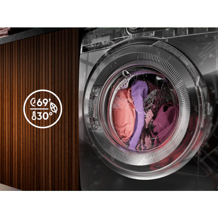 AEG 7000 ProSteam LFR71864B 8kg 1600 Spin Washing Machine - Image 9