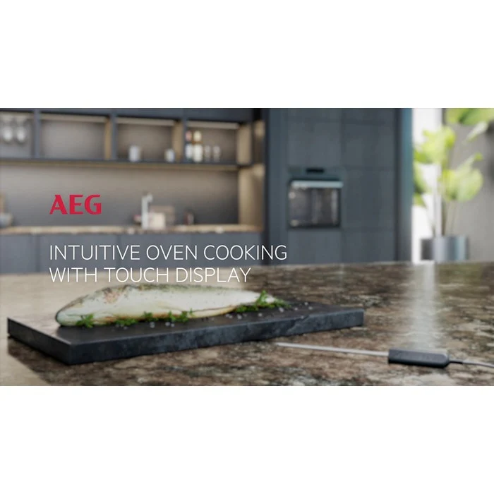 AEG 7000 Series BSE778380T Steam Crisp Electric Single Built In Oven with Touch Controls Black - Image 8