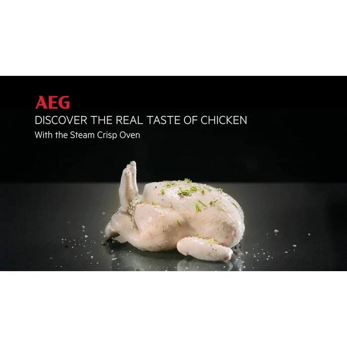 AEG 7000 Series BSK978330B Steam Crisp Electric Single Built in Oven with Command Wheel - Image 5