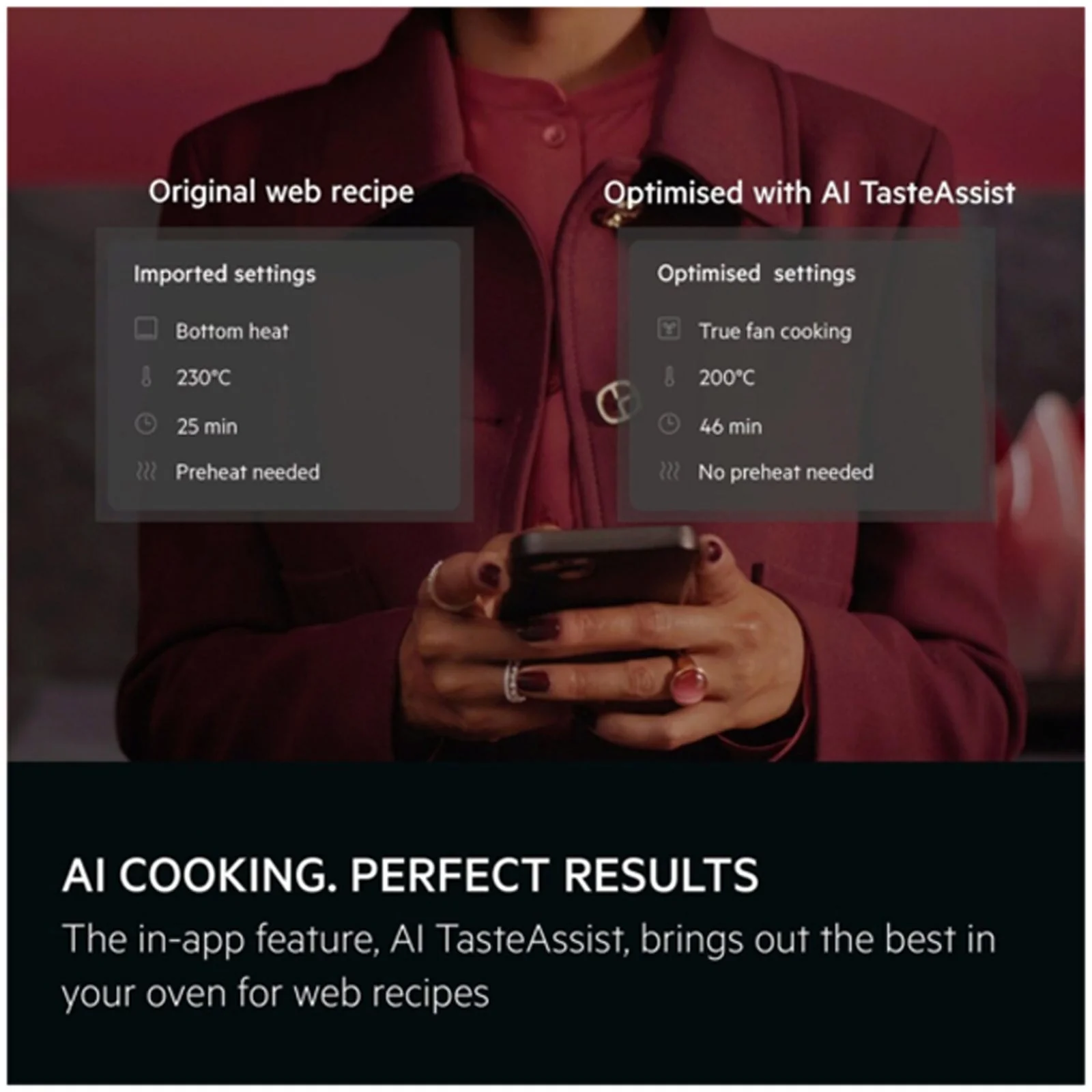 AEG 7000 Series MealAssist TE7PB731AB Electric Single Built in Oven with Touch Controls - Image 3