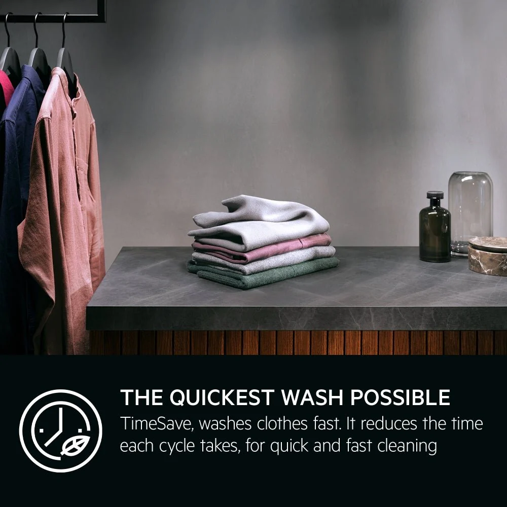 AEG 7000 Series ProSteam LF7C8636BI Integrated 8kg 1600 Spin Washing Machine - Image 7