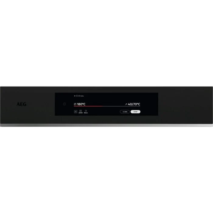 AEG 9000 Series TK9NK821T Compact Built in Microwave Combination Oven Black - Image 3