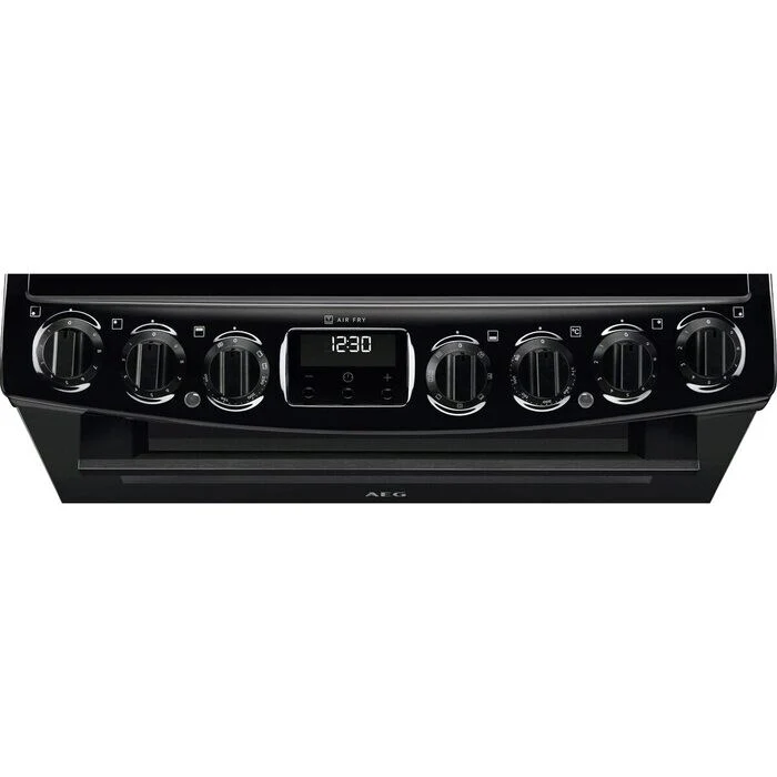 AEG CCX6740ACB 6000 Sreries Steam Bake 60cm Freestanding Electric Cooker with Ceramic Hob in Black - Image 3
