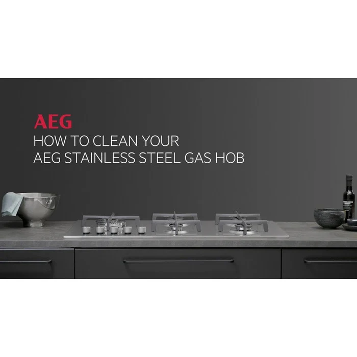 AEG CGX1130ACM 55cm Freestanding Gas Cooker with Double Oven in Stainless Steel - Image 5