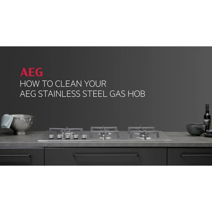AEG CGX6130ACM 60cm Freestanding Gas Cooker with Double Oven in Stainless Steel - Image 4