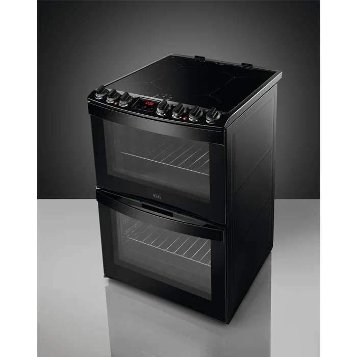 AEG CIB6742ACB Induction Electric Cooker with Double Oven Black - Image 4