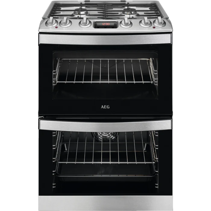 AEG CKB6540ACM Dual Fuel Cooker with Double Oven
