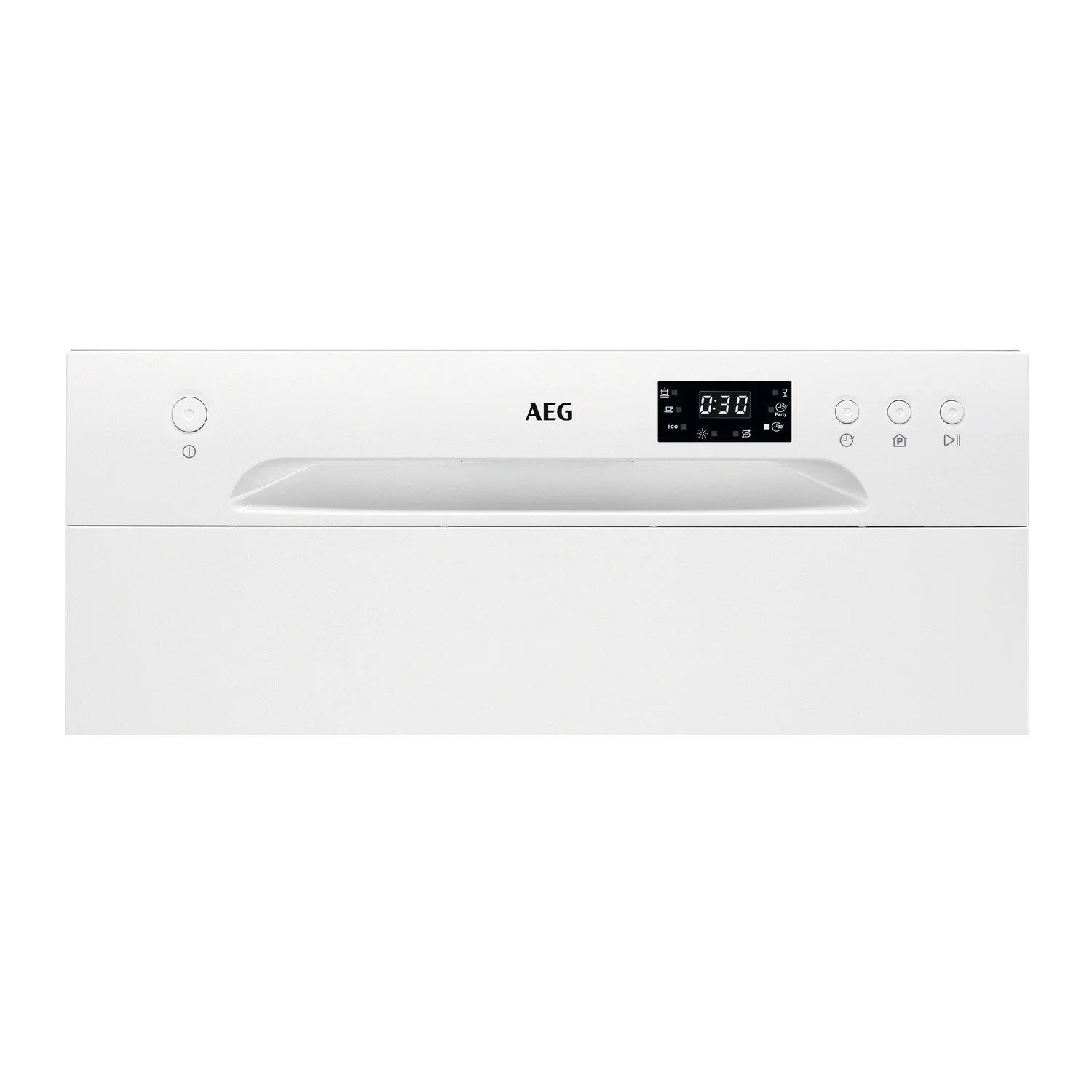 AEG FFB21200CW Series 6000 Compact Table Top Dishwasher White - Image 2