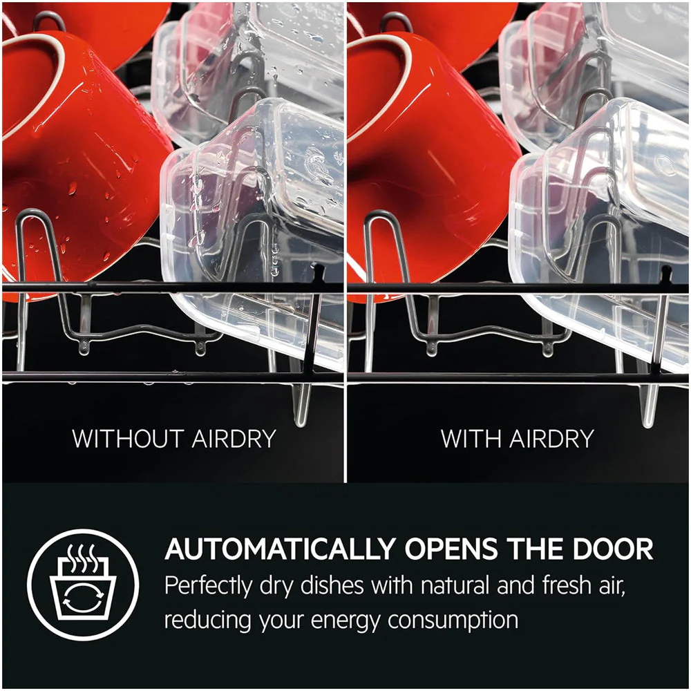 AEG FFB62417ZW Series 6000 SatelliteClean Freestanding Dishwasher with 9 Place Settings White - Image 2