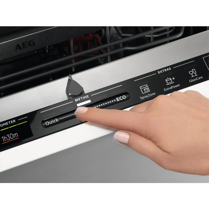 AEG FSS53637Z Series 6000 Full-size Fully Integrated Dishwasher White 13 Settings - Image 10