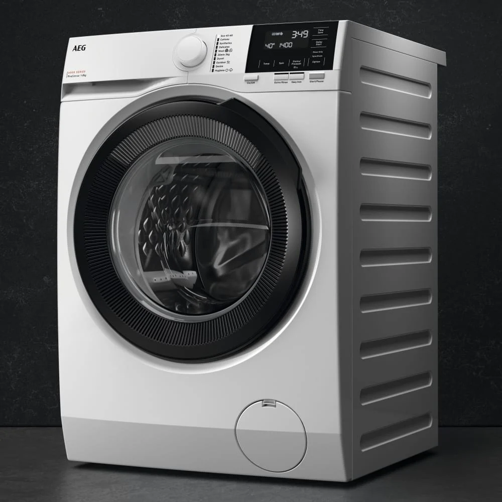 AEG LFR61944B Series 6000 ProSense 9kg 1400 Spin Washing Machine White - Image 2