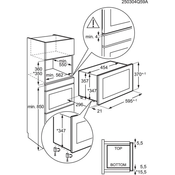 AEG OB6SM171DB 17L Built In Microwave Oven Black - Image 18