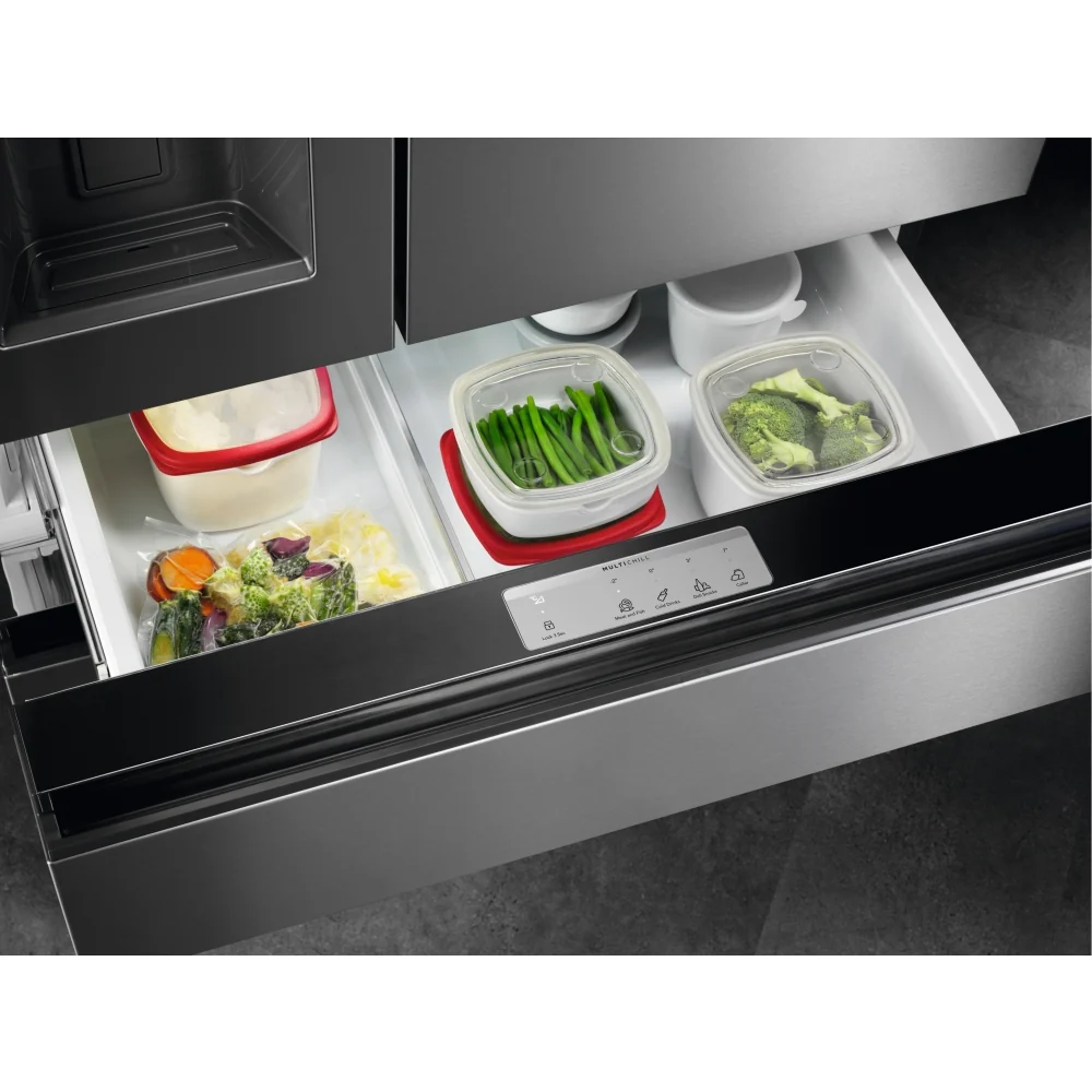 AEG RMB954E9VX Series 9000 Freestanding Plumbed-In American Fridge Freezer Stainless Steel - Image 8