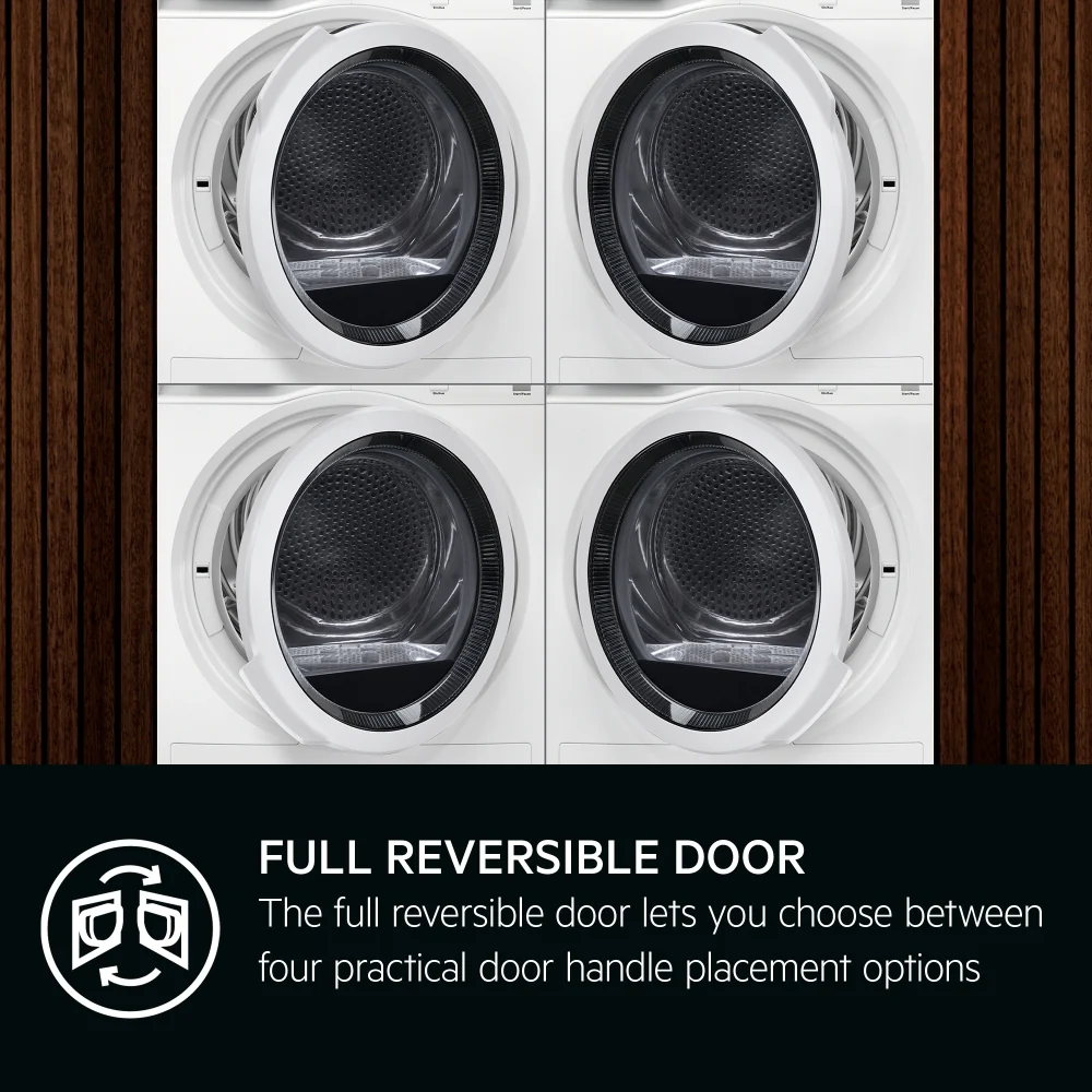 AEG TR719A4B Series 7000 SensiDry Freestanding 9kg Heat Pump Tumble Dryer White - Image 9