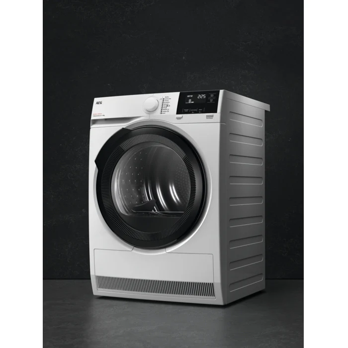 AEG TR818P4B Series 8000 AbsoluteCare 8Kg Heat Pump Tumble Dryer White - Image 3