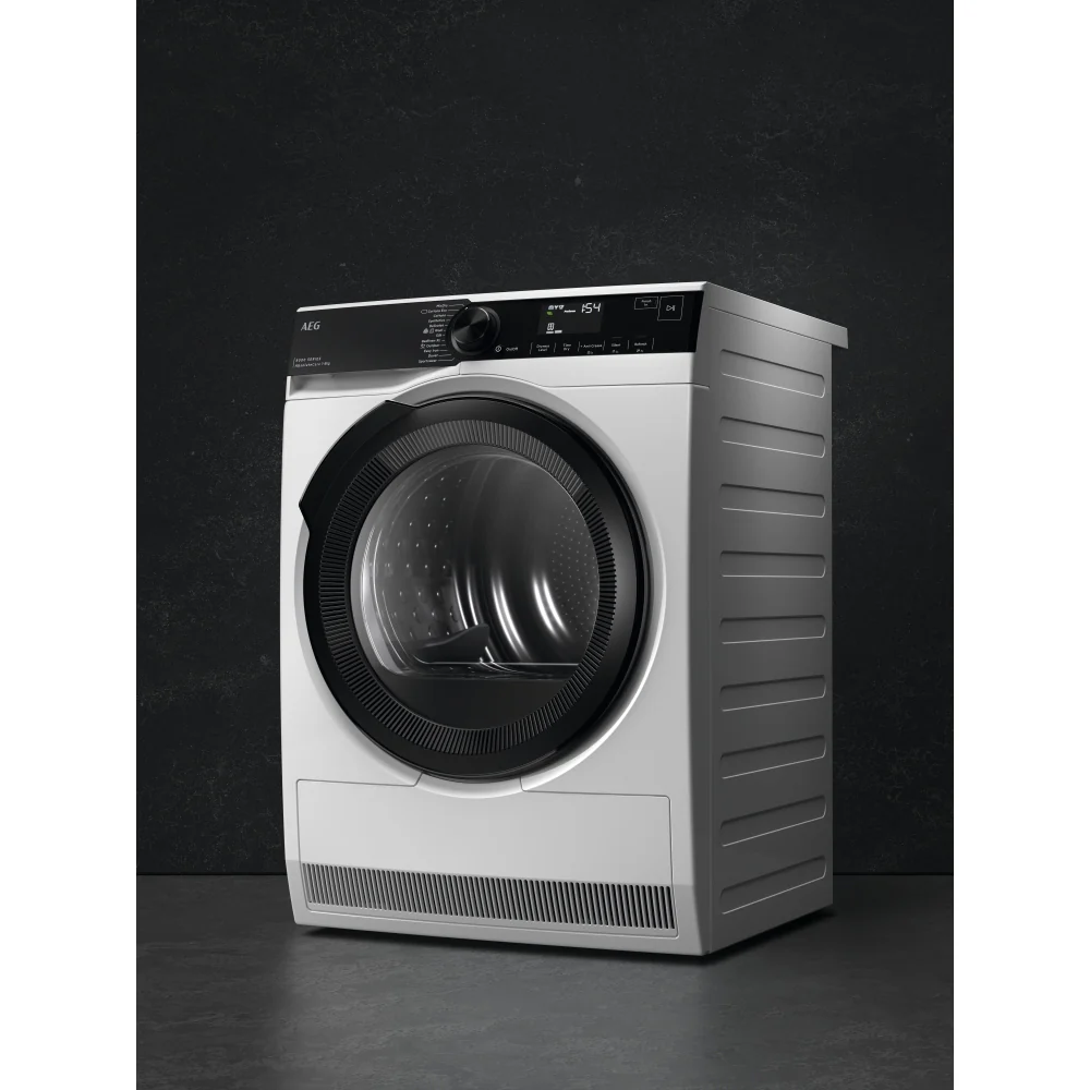 AEG TR819P4B Series 8000 AbsoluteCare 9Kg Heat Pump Tumble Dryer White - Image 3