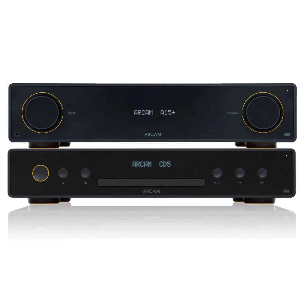 Arcam Radia A15+ Integrated Amp with Bluetooth and CD5 CD Player Package