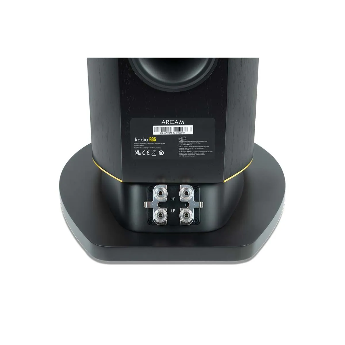 Arcam Radia R35 Floorstanding Loudspeakers Pair Black - Image 6