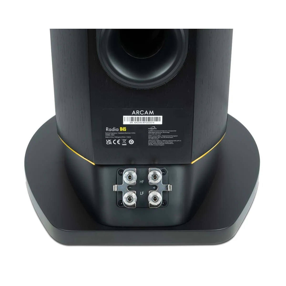 Arcam Radia R45 Floorstanding Loudspeakers Pair Black - Image 8