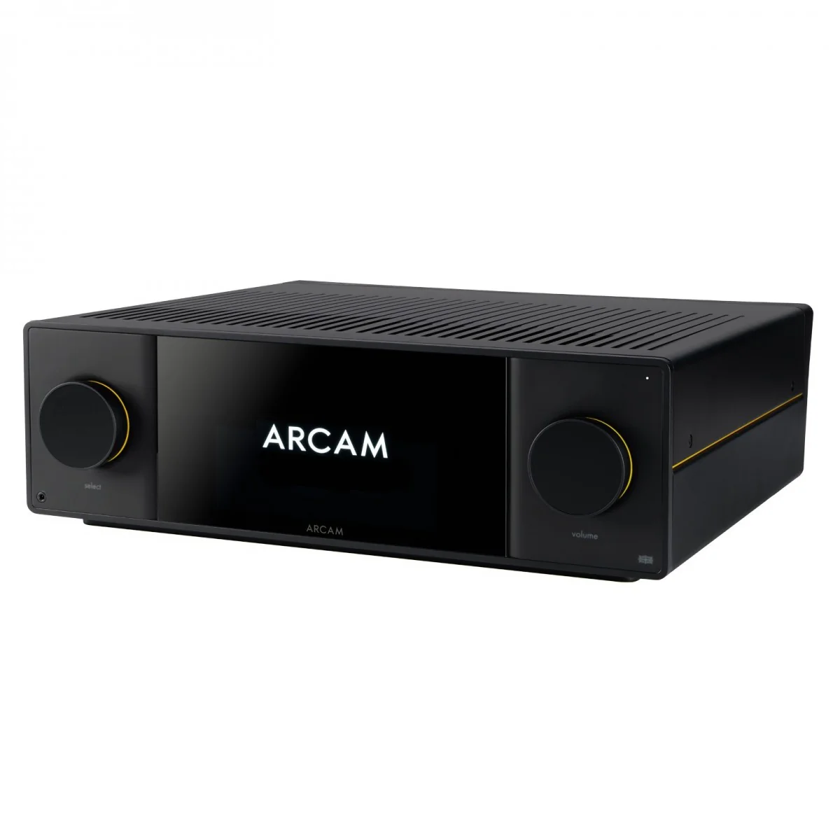 Arcam Radia SA45 Streaming Amplifier with Wharfedale Linton Heritage Standmount Speakers with Matching Stands - Black - Image 6