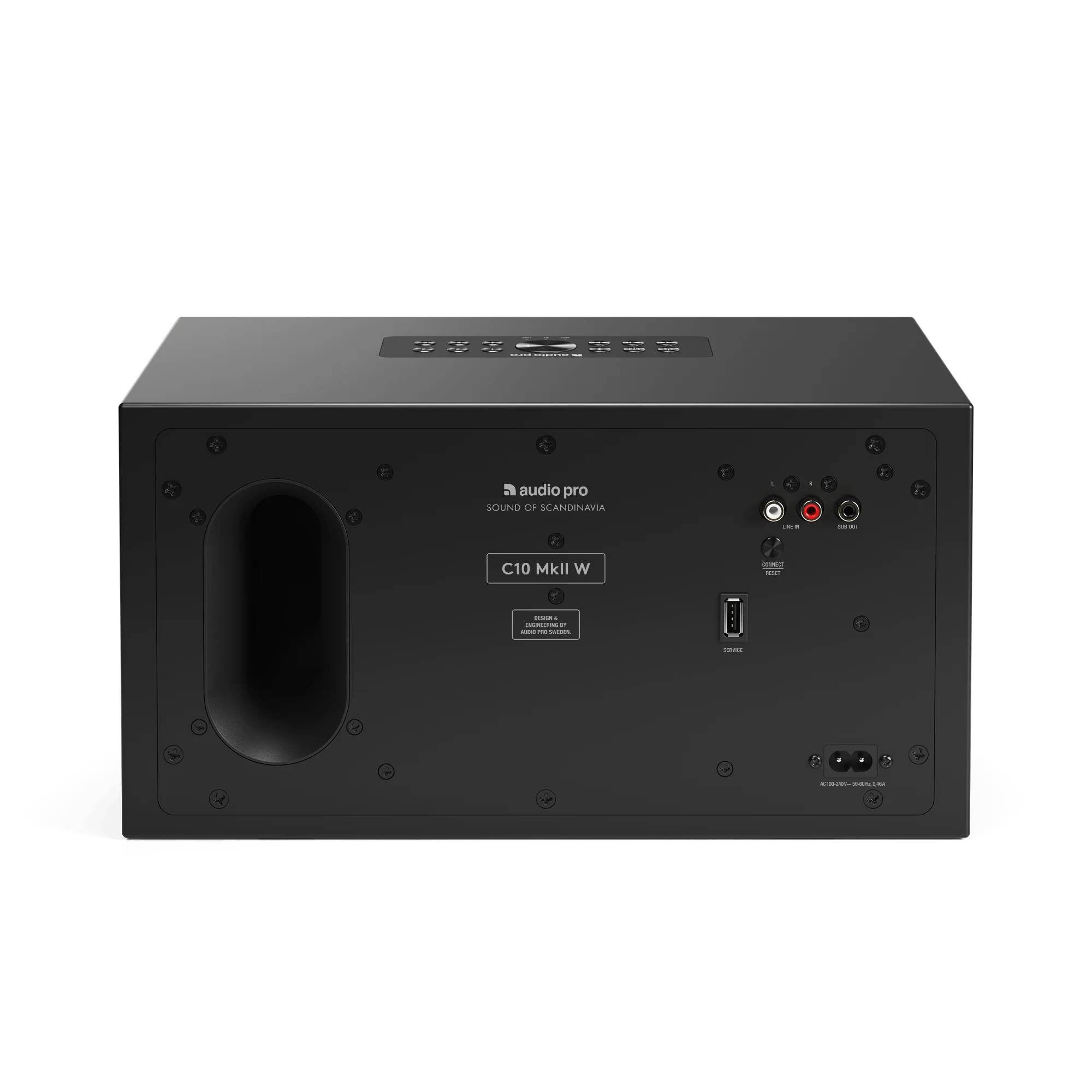 Audio Pro C10 MKII W Wireless Multiroom Speaker - Black - Image 4