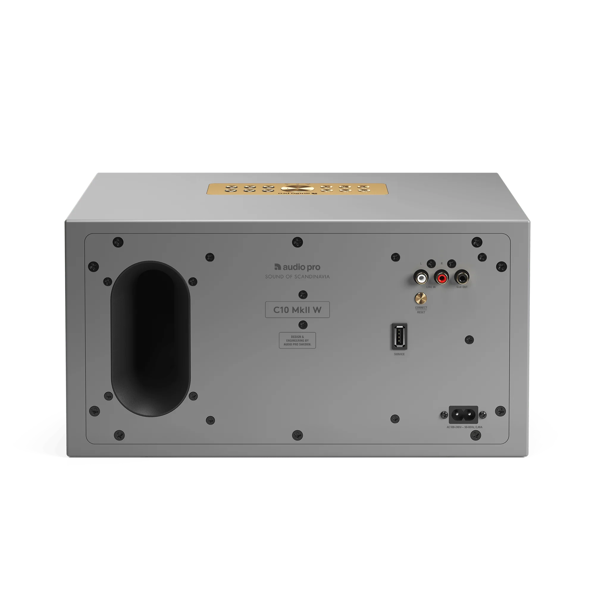 Audio Pro C10 MKII W Wireless Multiroom Speaker - Grey - Image 5