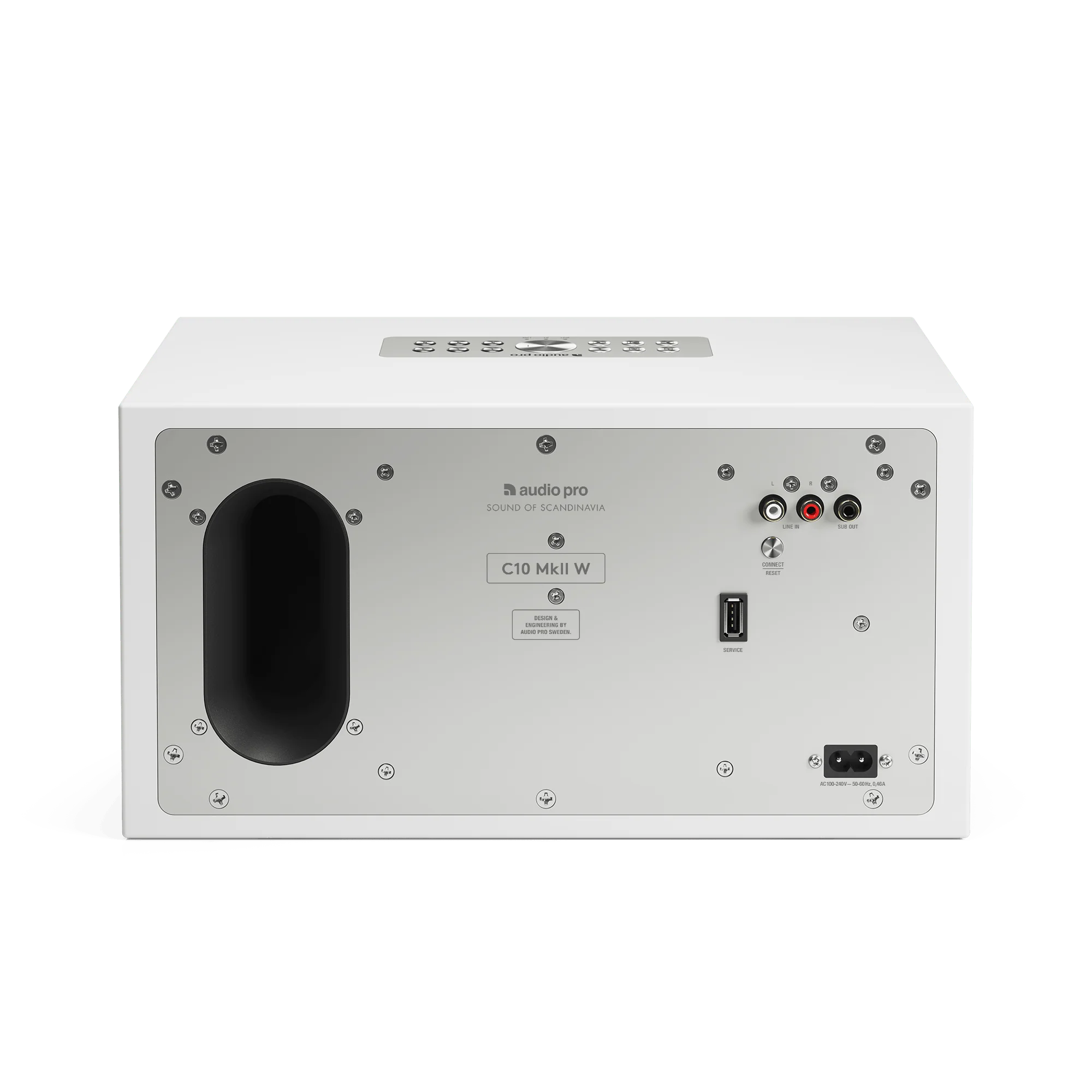 Audio Pro C10 MKII W Wireless Multiroom Speaker - White - Image 4