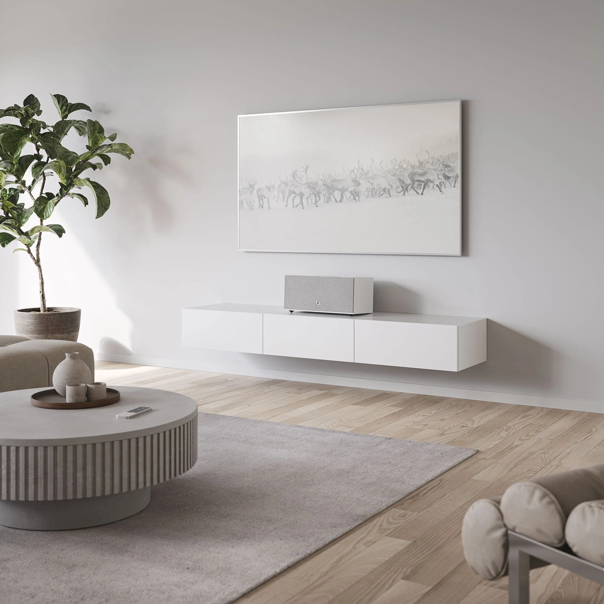 Audio Pro C20 W Wireless Multiroom Speaker - White - Image 7