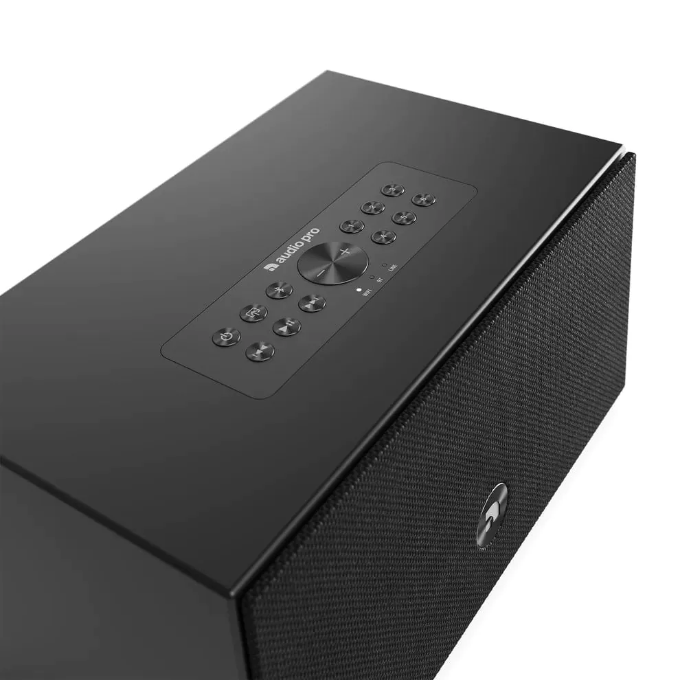 Audio Pro C5 MKII W Compact Wireless Multiroom Speaker Black - Image 4