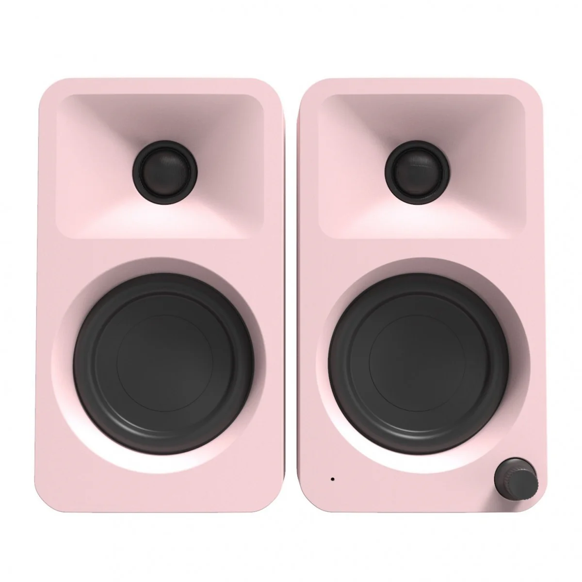 Audio Technica AT-LP70XBT Fully Automatic Bluetooth Wireless Turntable White with Kanto ORA 100W Powered Reference Speakers Pink HiFi Package - Image 4
