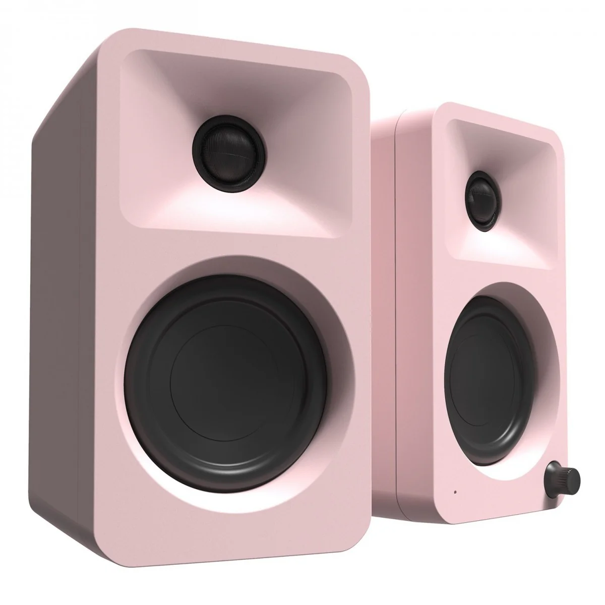 Audio Technica AT-LP70XBT Fully Automatic Bluetooth Wireless Turntable White with Kanto ORA 100W Powered Reference Speakers Pink HiFi Package - Image 8