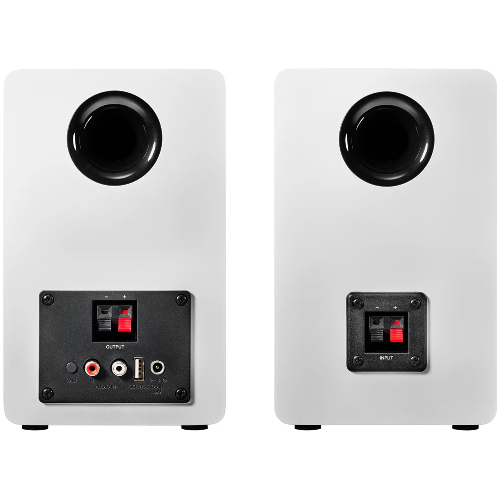 Audio Technica AT-LP70XBT Fully Automatic Bluetooth Wireless Turntable with AT-SP3X Powered Bookshelf Speakers HiFi Package White - Image 5