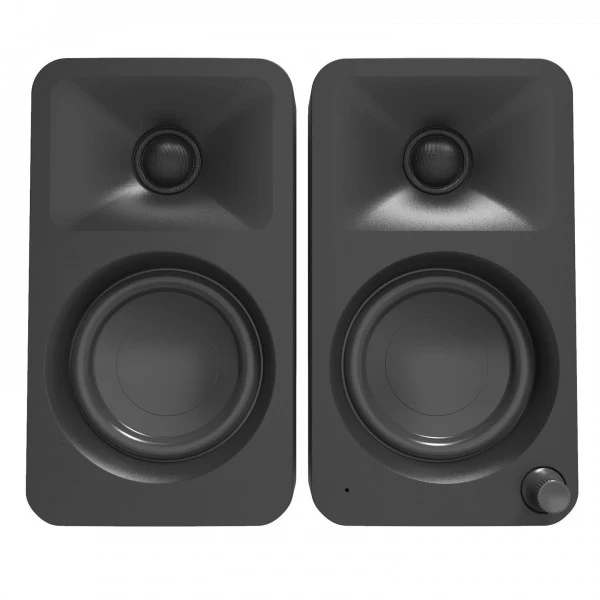 Audio Technica AT-LP70XBT Fully Automatic Bluetooth Wireless Turntable with Kanto ORA 100W Powered Reference Speakers HiFi Package Black - Image 4