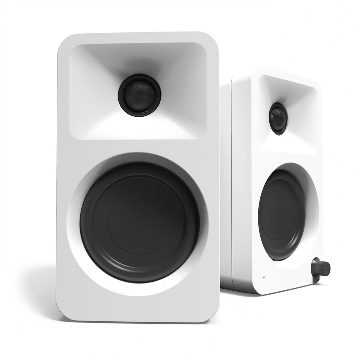Audio Technica AT-LP70XBT Fully Automatic Bluetooth Wireless Turntable with Kanto ORA 100W Powered Reference Speakers HiFi Package White - Image 4