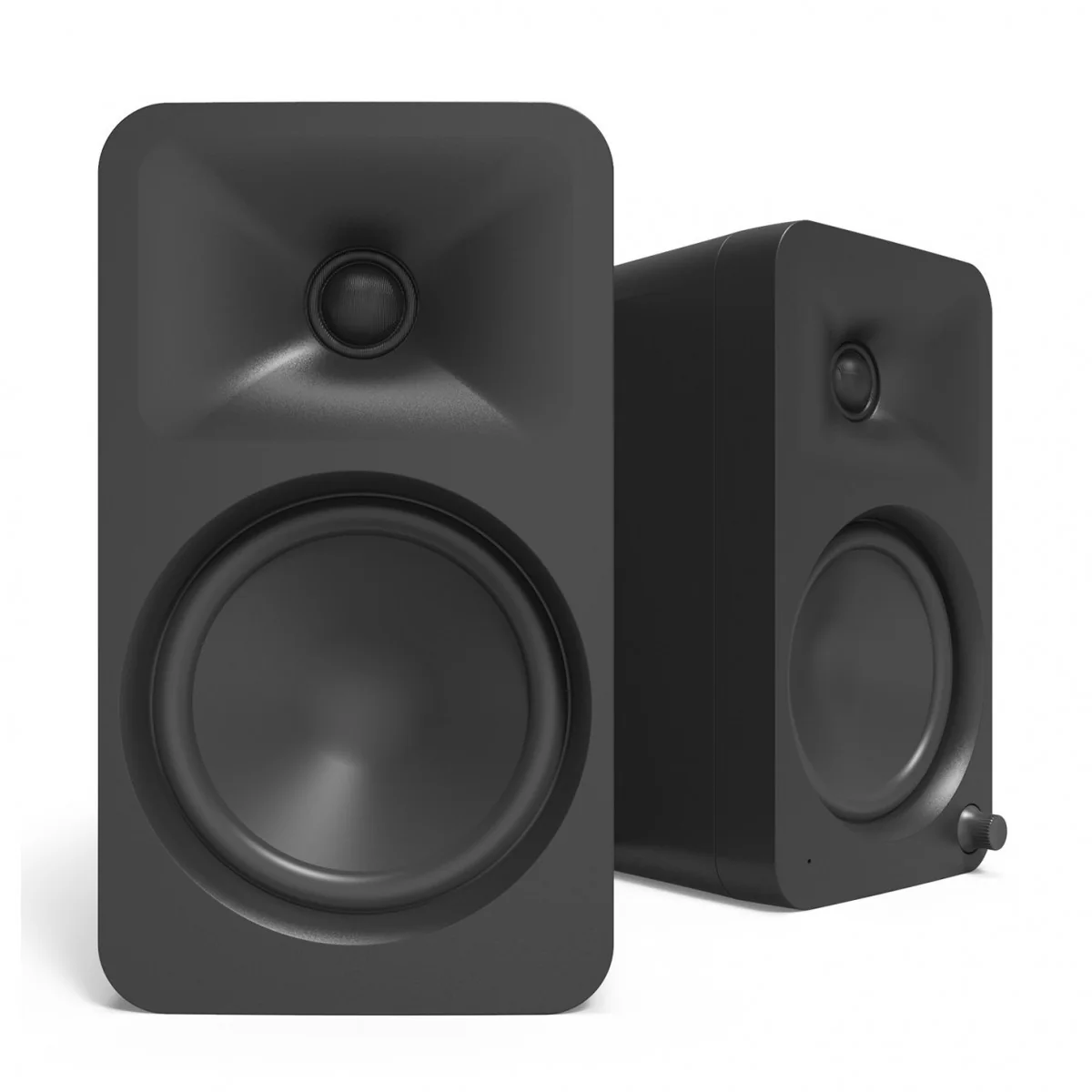 Audio Technica AT-LP70XBT Fully Automatic Bluetooth Wireless Turntable with Kanto ORA4 140W Powered Reference Speakers HiFi Package Black - Image 4