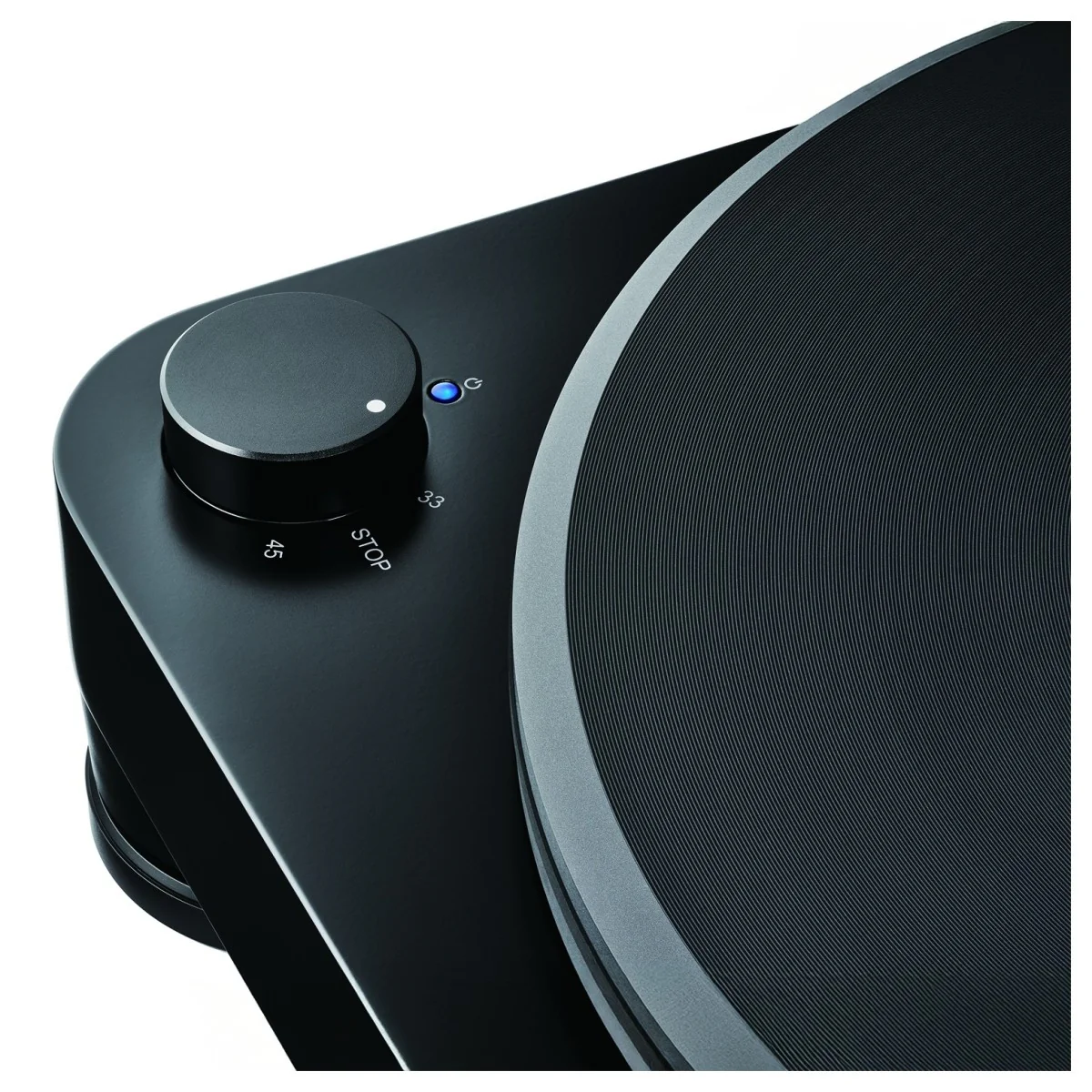 Audio Technica AT-LP7X Fully Manual Belt-Drive Turntable with Built-in Phono Pre-amp for MM/MC Cartridges - Black - Image 10